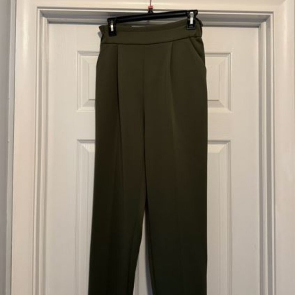 Express Hunter Green Women's Work Pants